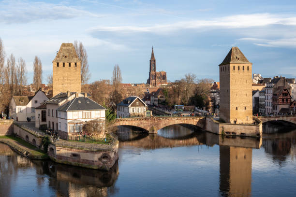 istock View on Strasbourg cathedral and The Ponts Couverts 1463772783