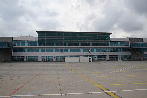 Terminal in Ataturk Airport in Istanbul City, Turkiye