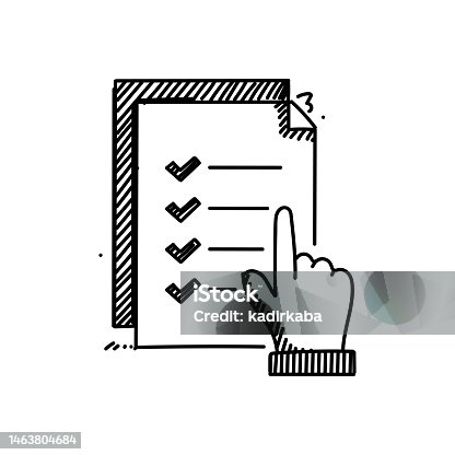 istock Review Line icon, Sketch Design, Pixel perfect, Editable stroke. Assessment. 1463804684
