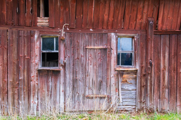 Architectural Feature on Mormon Row Historic District at Grand Teton National Park in Teton County, Wyoming. This is an open air museum.