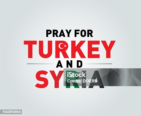 istock pray for Turkey and Syria 1463816846