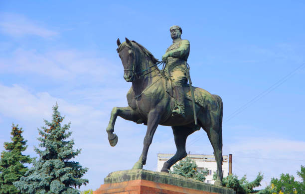 istock Kishinev. Moldova. 27.08.2022. Monument to Kotovsky. 1463819414