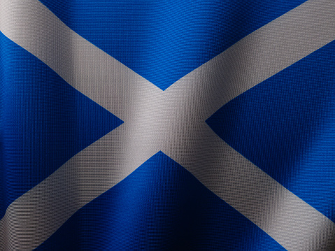 The national flag Scotland