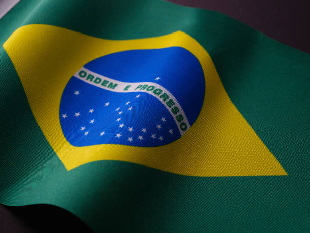 istock Flag of Brazil 1463840559