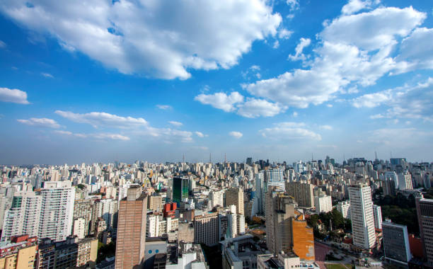 istock Sao Paulo city downtown from above 1463841845
