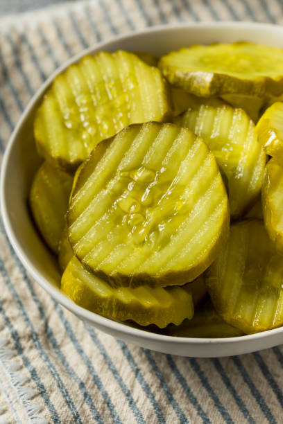 istock Homemade Preserved Dill PIckle Slices 1463859434