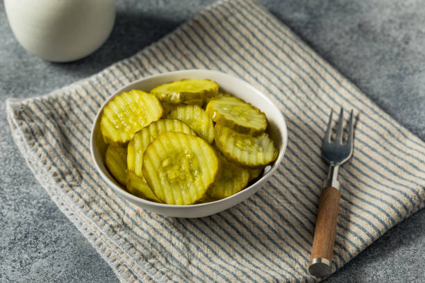 istock Homemade Preserved Dill PIckle Slices 1463859570