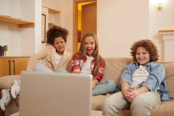 istock Kids spending time at home and playing with their gadgets 1463863170