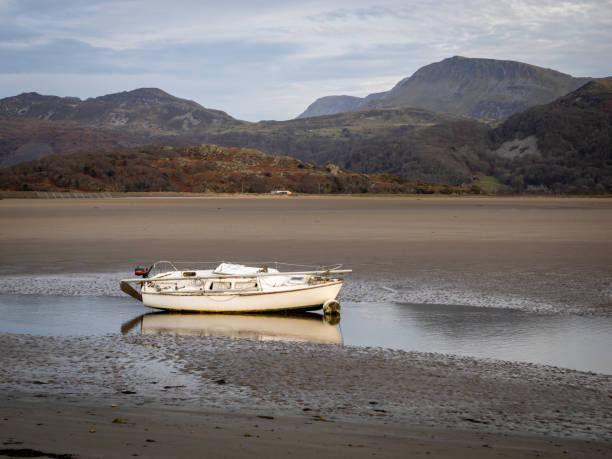 istock Sailing Boat in an estuary 1463869517