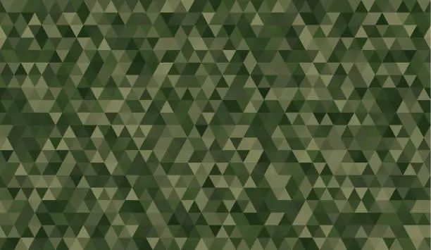 Vector illustration of Seamless camouflaged shapes wallpaper background