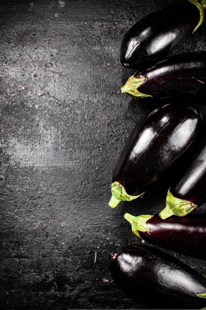 istock Fresh homemade eggplant on the table. 1463881513