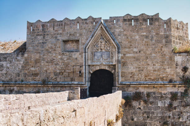 istock Saint Athanasios Gate to the citadel of Rhodes 1463885660