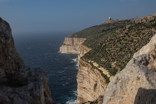 Dingli cliffs on the Malta island in Europe.