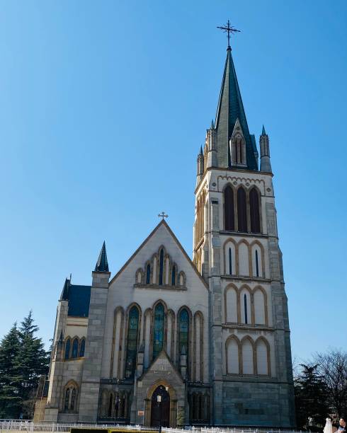 istock Thames Town Shanghai Cathedral 1463899681