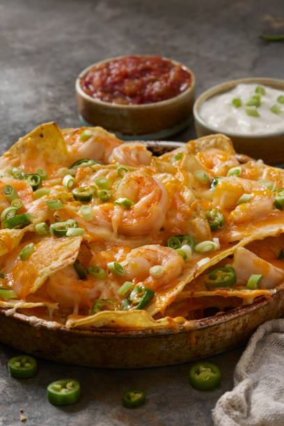 istock Shrimp Nachos with Jalapenos 1463899957