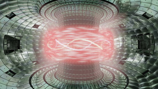 Tokamak with sustained nuclear fusion