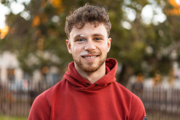 istock Portrait of european man 1463944933