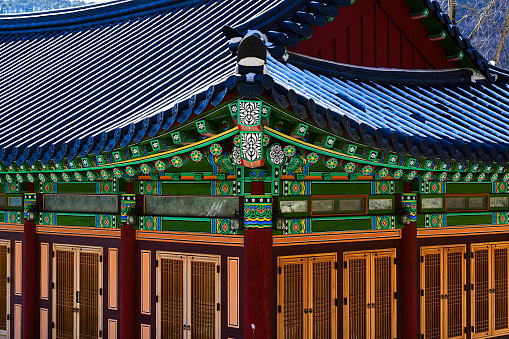 Old Korean Style's Woojeo Seowon Confucian Academy, South Korea