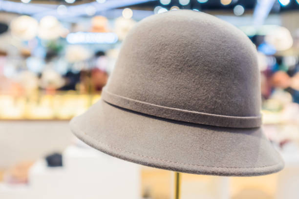 Brown Ladies Hat, Brown Ladies Felt Hat