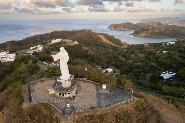 istock Jesus Christ view point in San Juan Del Sur 1463981672