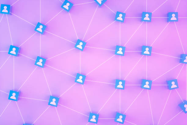 istock Connecting People, Social network and Social Media Background 1464002971