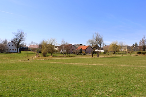 Jetzles, Lower Austria, Rural Settlement, Village Green