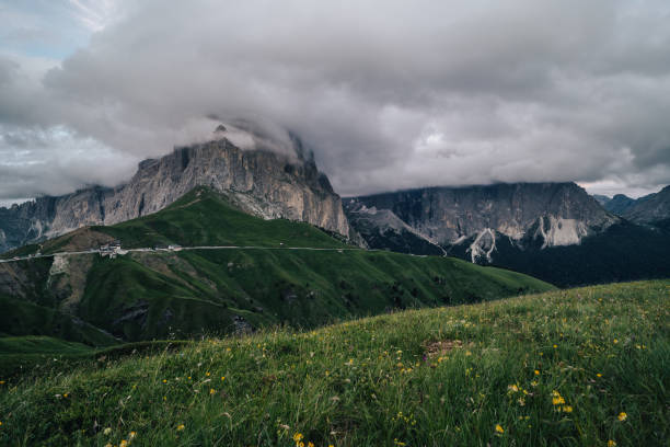 istock Sella peaks of Dolomities, Italy. 1464050609