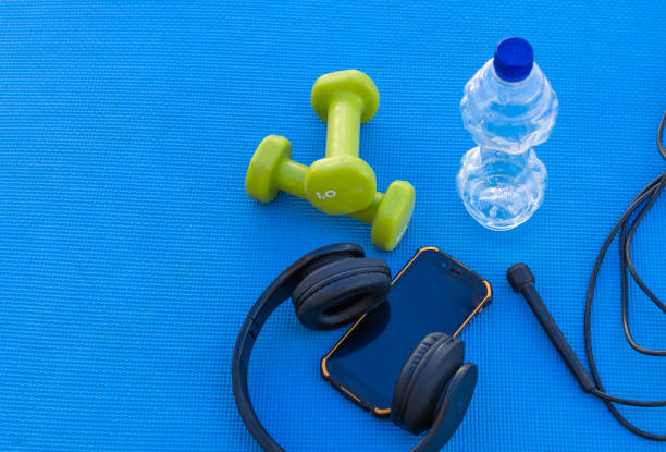istock weights and fitness training equipment 1464055835