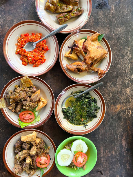 istock Rica Bebek : Duck cooked with spices,soy sauce,vegetables and chili 1464071314