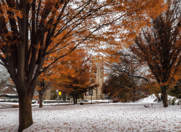 istock church through the autumn trees 1464072220