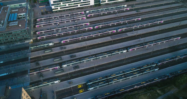 istock Helsinki train station summer sunrise 01 1464081319