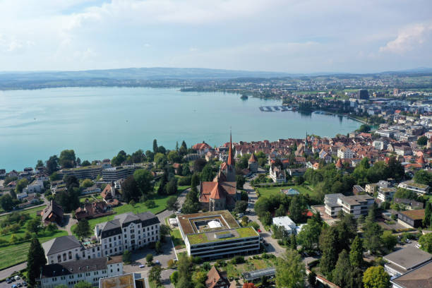 istock Zug (City) with Lake Zug 1464087306