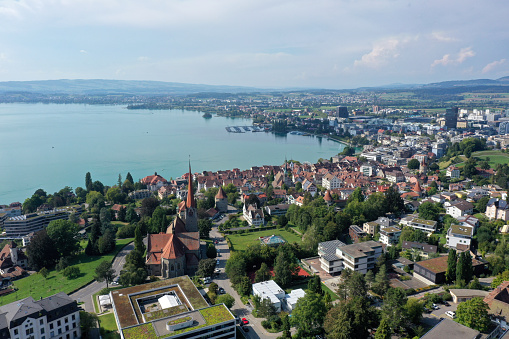 Bodensee from the nearby mountain