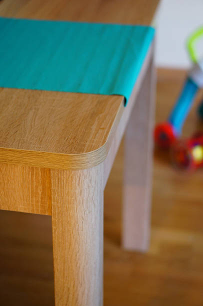 istock Vertical shot of a wooden table 1464090865