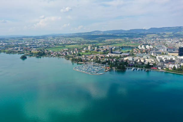 istock Zug (City) with Lake Zug 1464091007