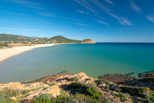 Sa Colonia beach,  Chia, Domus de Maria, Sardinia