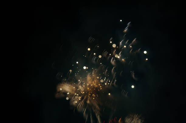 istock Abstract photo of firework flower. Abstract butterfly. 1464106790