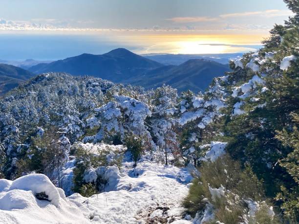 istock Snow French Riviera 1464111175