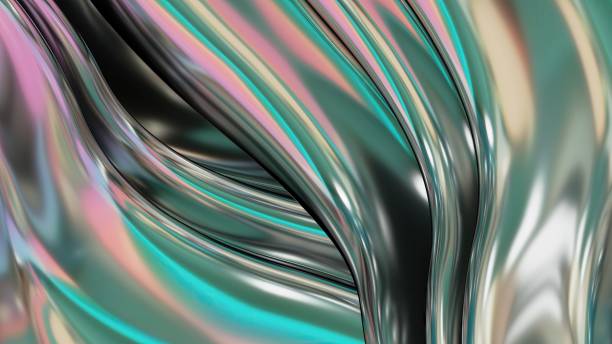 istock cyber pink metallic beast eye-like object abstract dramatic modern luxurious luxury upscale 3D rendering graphic design element background material 1464116163