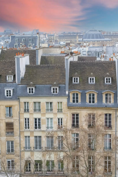 istock Paris, typical buildings in the Marais 1464156281