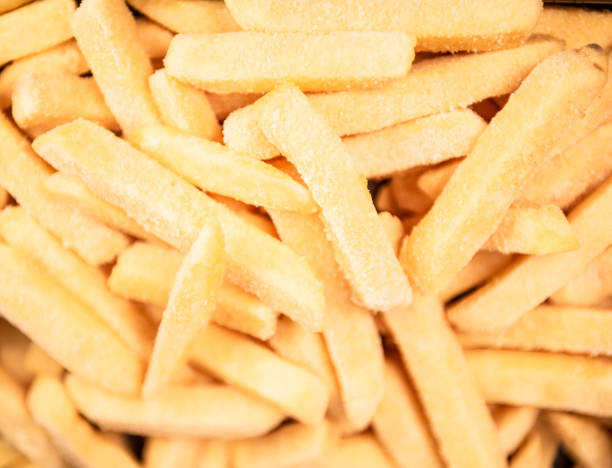 istock Frozen potato fries 1464169631