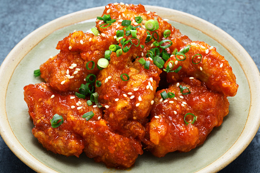 Yangnyeom chicken, Korean style fried chicken