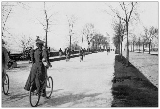 istock Antique Photograph of New York: Riverside Drive 1464179955