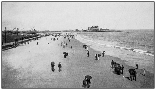 Antique Photograph of New York: Brighton Beach, Coney Island