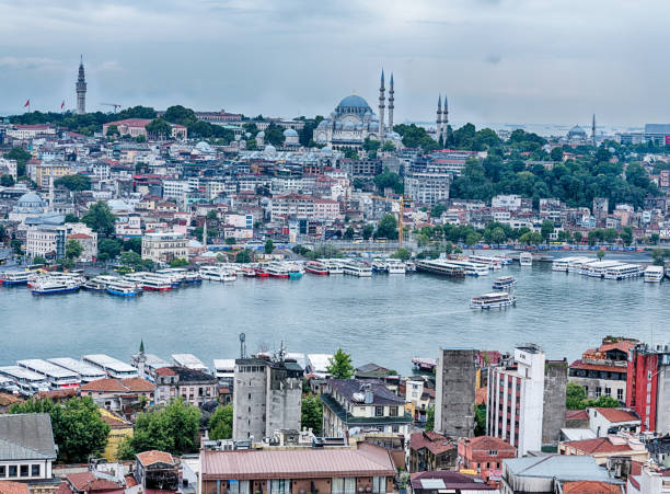 istock The Suleman Mosque From The Golden Horn 1464186108