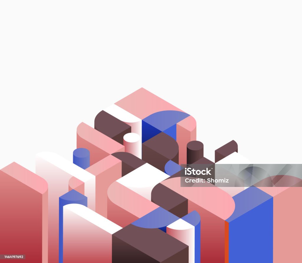 Isometric Pattern Background Isometric Background Pattern Stock Illustration - Download Image Now ...