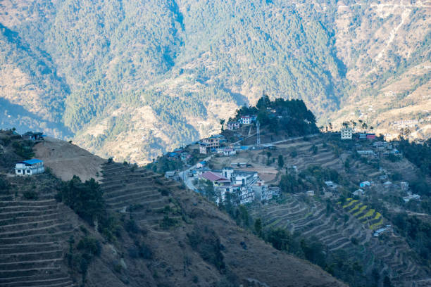 istock Beautiful HImalayan Mountain Range Ganesh, Langtang, Everest,  HImal seen from Bhotechaur, Nepal 1464201782