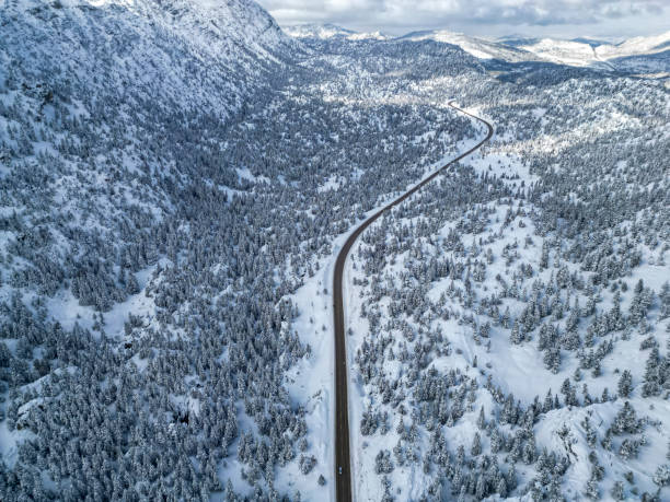istock Magnificent mountains, forests, rare cedar trees on the Antalya-Konya main road and impressive nature views on the access roads 1464201966