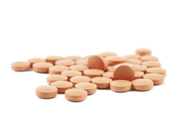 istock Large pill shot in a studio environment, isolated on white. 1464206935