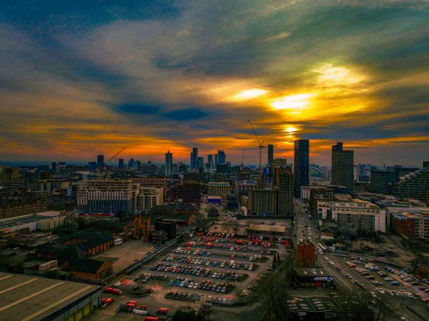 istock Manchester City Centre at Dusk 1464227641